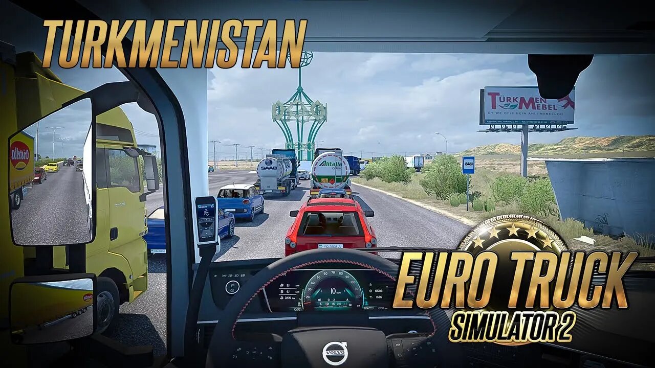 Turkmenistan delivery - Volvo FH16 2020 mod ETS2 1.46 | Euro Truck Simulator 2 Gameplay G29