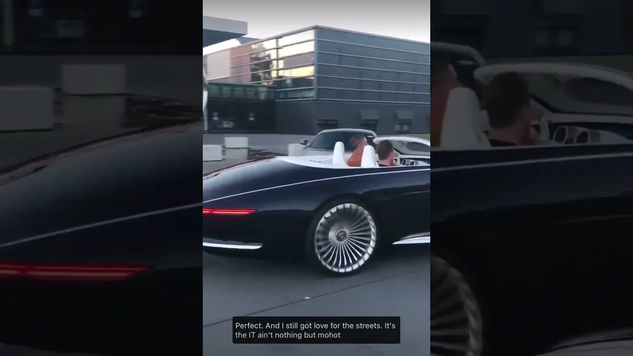 Maybach 6 Cabriolet𤩠#shorts #luxuriouscars #mecedesbenz