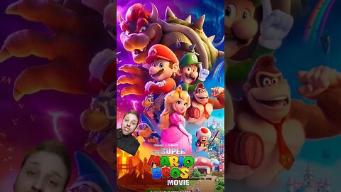 The Super Mario Brothers movie poster looks delicious