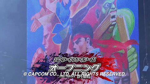 🕹🎮🥊🎶ストリートファイターII オープニング🎶なんと‼️😳配信の模様を一部公開💡配信ならではのカメラアングルは見逃し厳禁✋