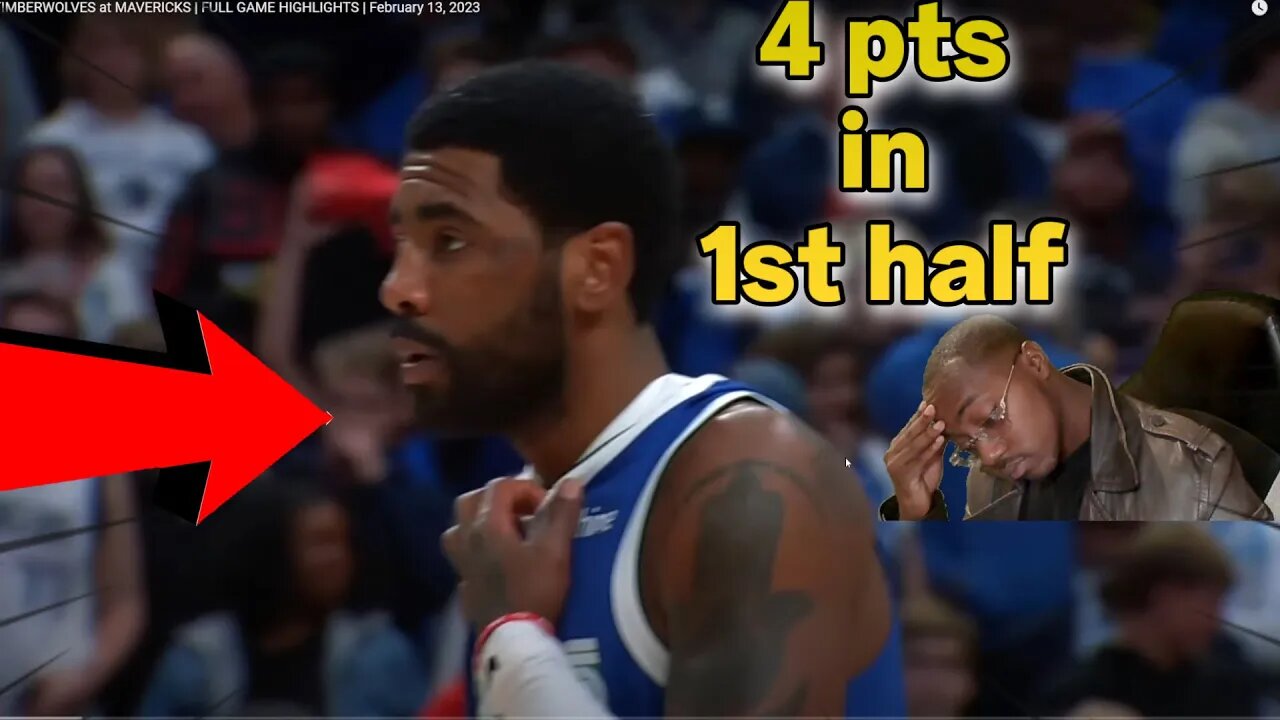KYRIE BLEW MY PARLAY WITH 4 pts in 1ST HALF…