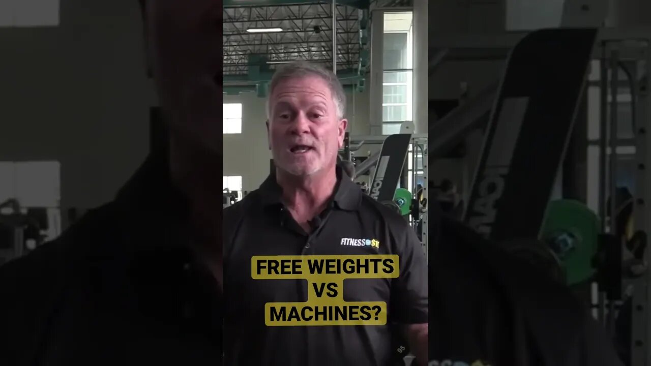Are Free Weights Better Than Machines? #buildmuscle #exercise #liftweights