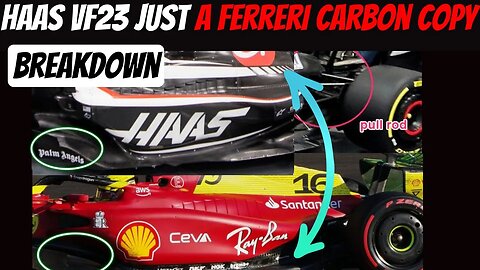 Haas VF23 just a Ferrari F1-75 carbon copy | Breakdown