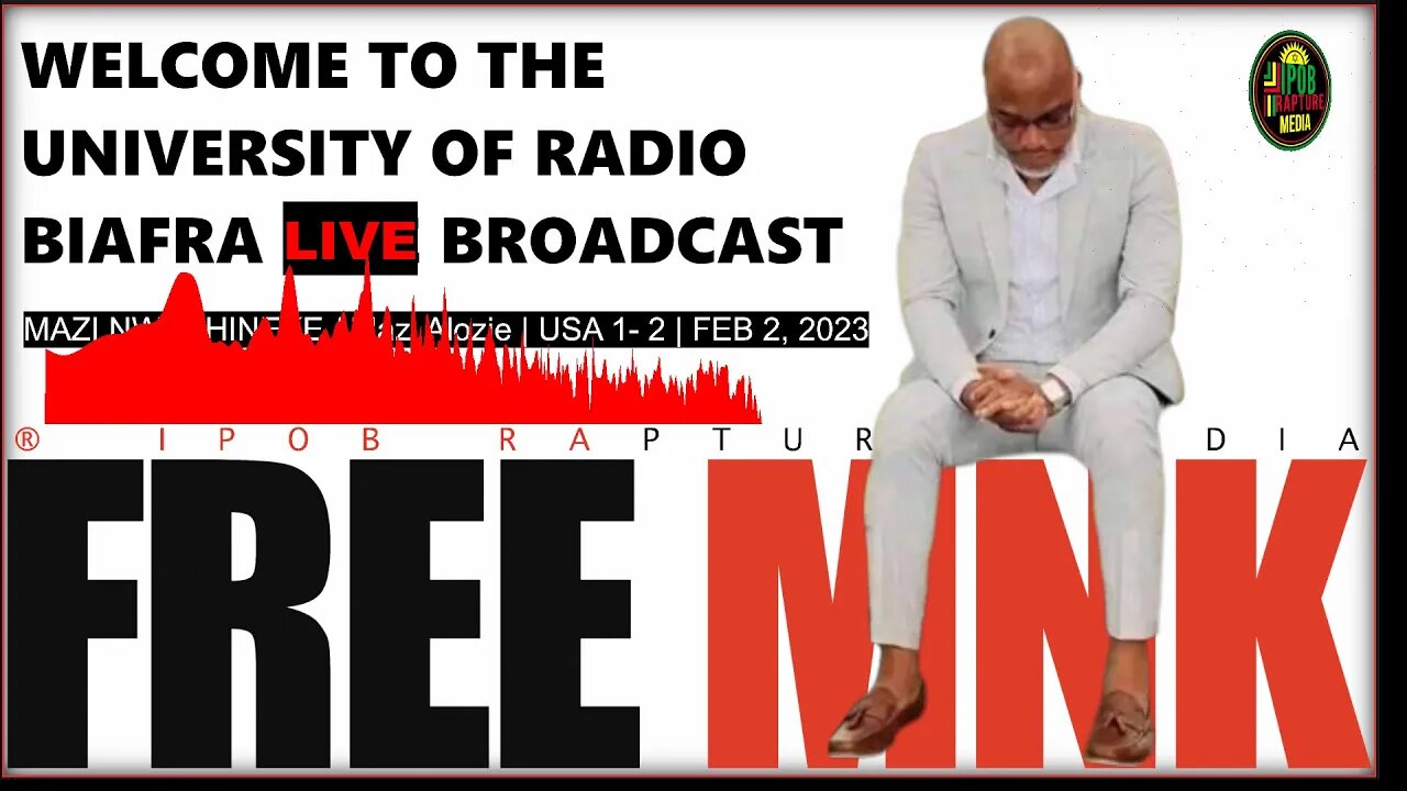 Welcome To The University Of Radio Biafra | USA 2 | Host: Mazi Iyke Peters | Feb 4, 2023