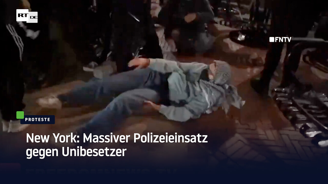 New York: Massiver Polizeieinsatz gegen Unibesetzer