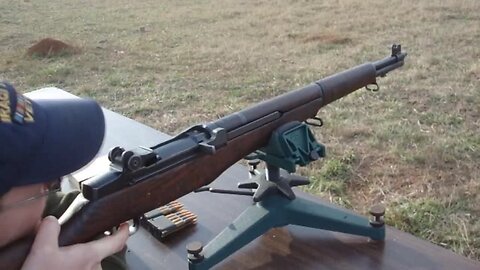 M1 Garand 100 yard groups with Greek 150 Gr. Ball