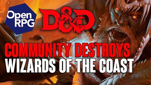 D&D Community DESTROYS Wizards of the Coast Over OGL News! HILARIOUSLY This HAPPENS!