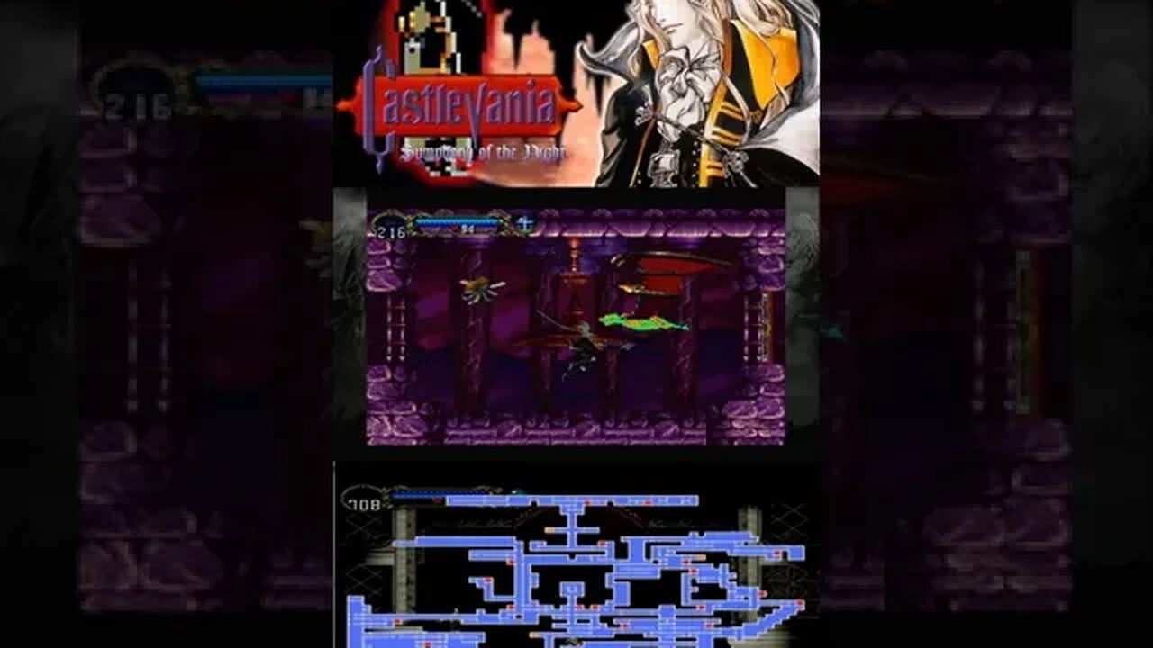 ✅CASTLEVANIA SOTN - #114 - O MELHOR METROIDVANIA #shorts