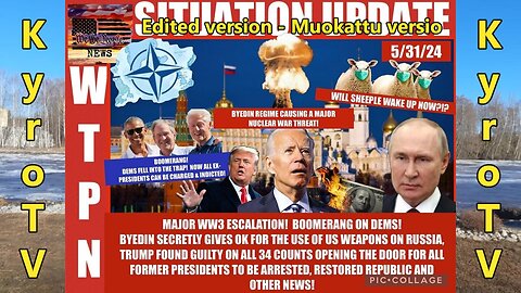 Situation Update - May 31, 2024 (edited version) (Swedish subtitles)