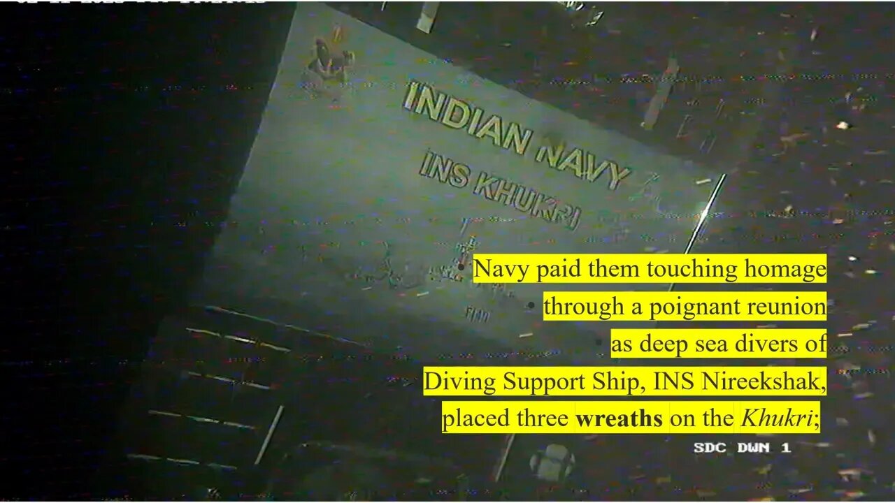 INS Khukri | Tribute | Indian Navy still remembers it had fallen