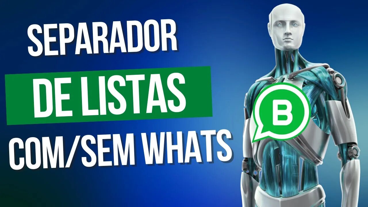 🔴 10 Whatsapp Separador de Listas, COMO SABER SE TEM WHATSAPP, programa para separar com e sem whats