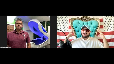 Christopher Key On Mel Carmine Show Talks About Getting Healthy And Wealthy..