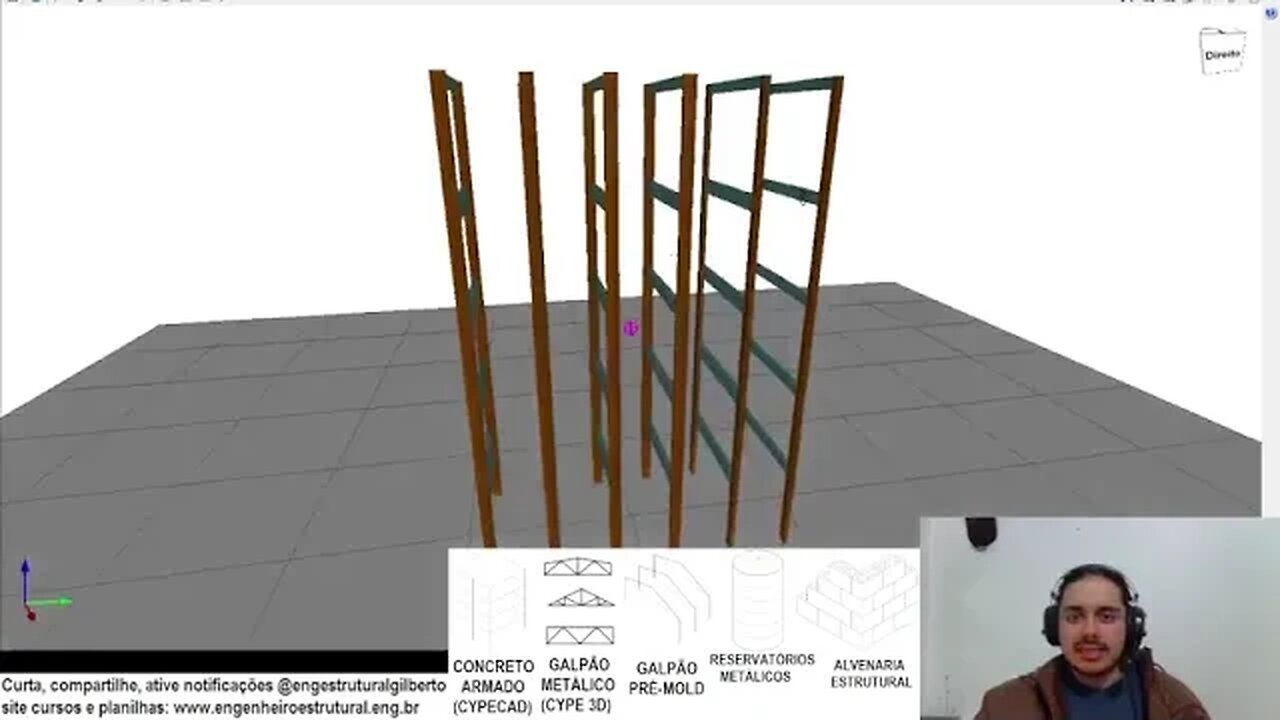 Rótula realmente economiza aço E qual método é mais eficiente que rótula Eng Estrutural