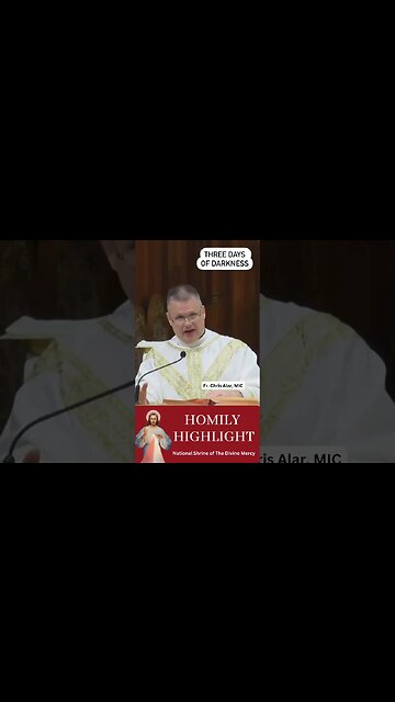 Saul's conversion and the three days of darkness #homilyhighlight #homily #ShrineofDivineMercy