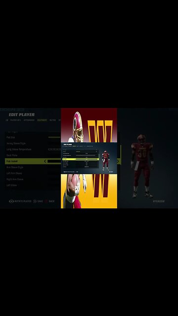 Madden 23 Brian Mitchell Creation #shorts