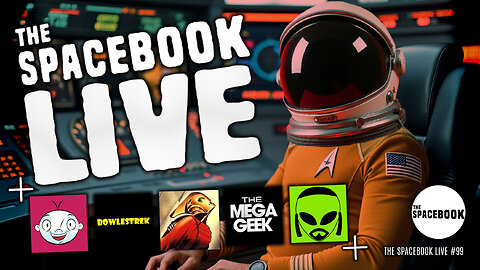 CHAOS STRIKES STAR TREK!! The Spacebook LIVE #99