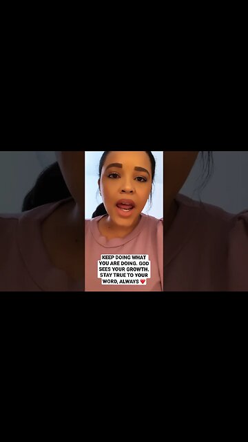 Keep doing what you’re doing ❤️✨