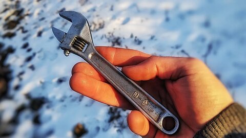 📎Incredible restoration of a rusty wrench 🛠️