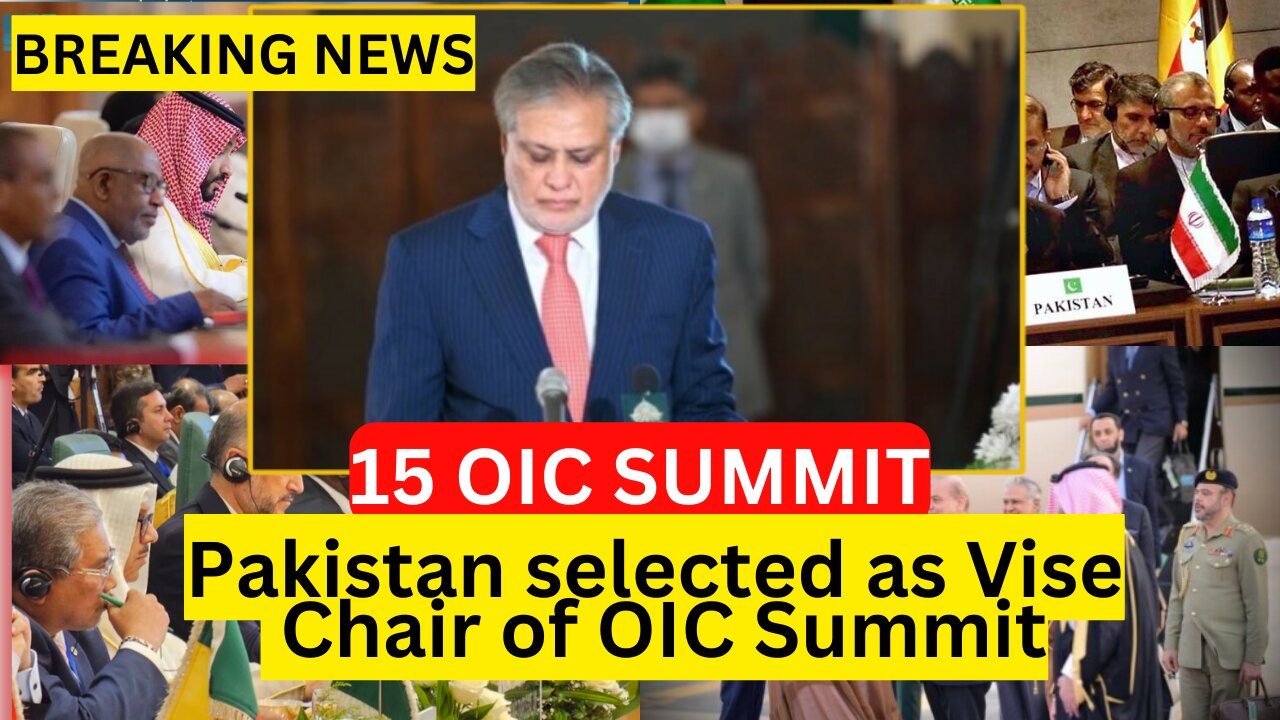 FM Dar calls for immediate Gaza ceasefire, Israel’s accountability at OIC summit