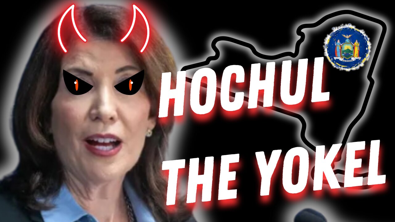 KATHY HOCHUL IS A YOKEL.