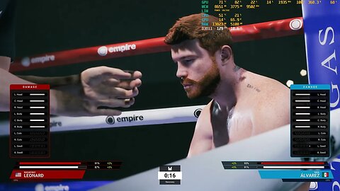 Undisputed Early Access PC 1440p Ultra Settings Sugar Ray vs. Canelo Alvarez 5900X 3080 TI