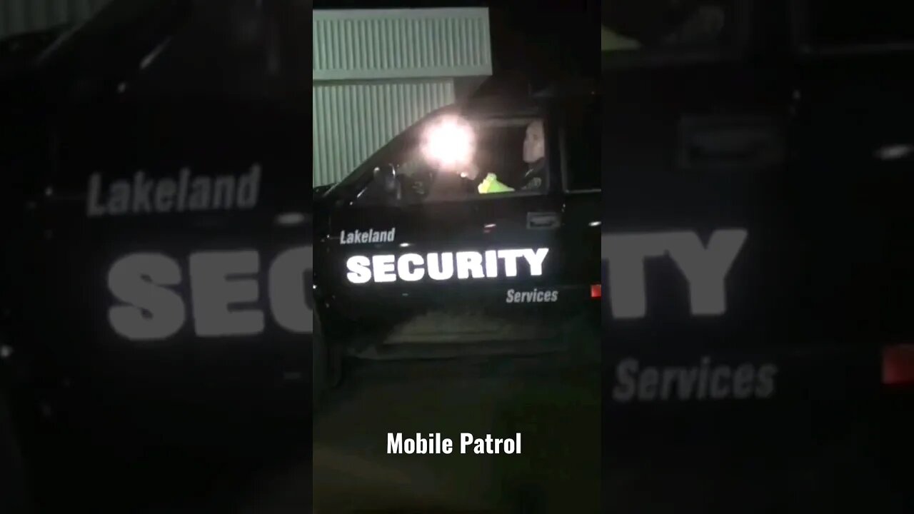 Doing Mobile Patrol in St Paul, Alberta. #shorts #security
