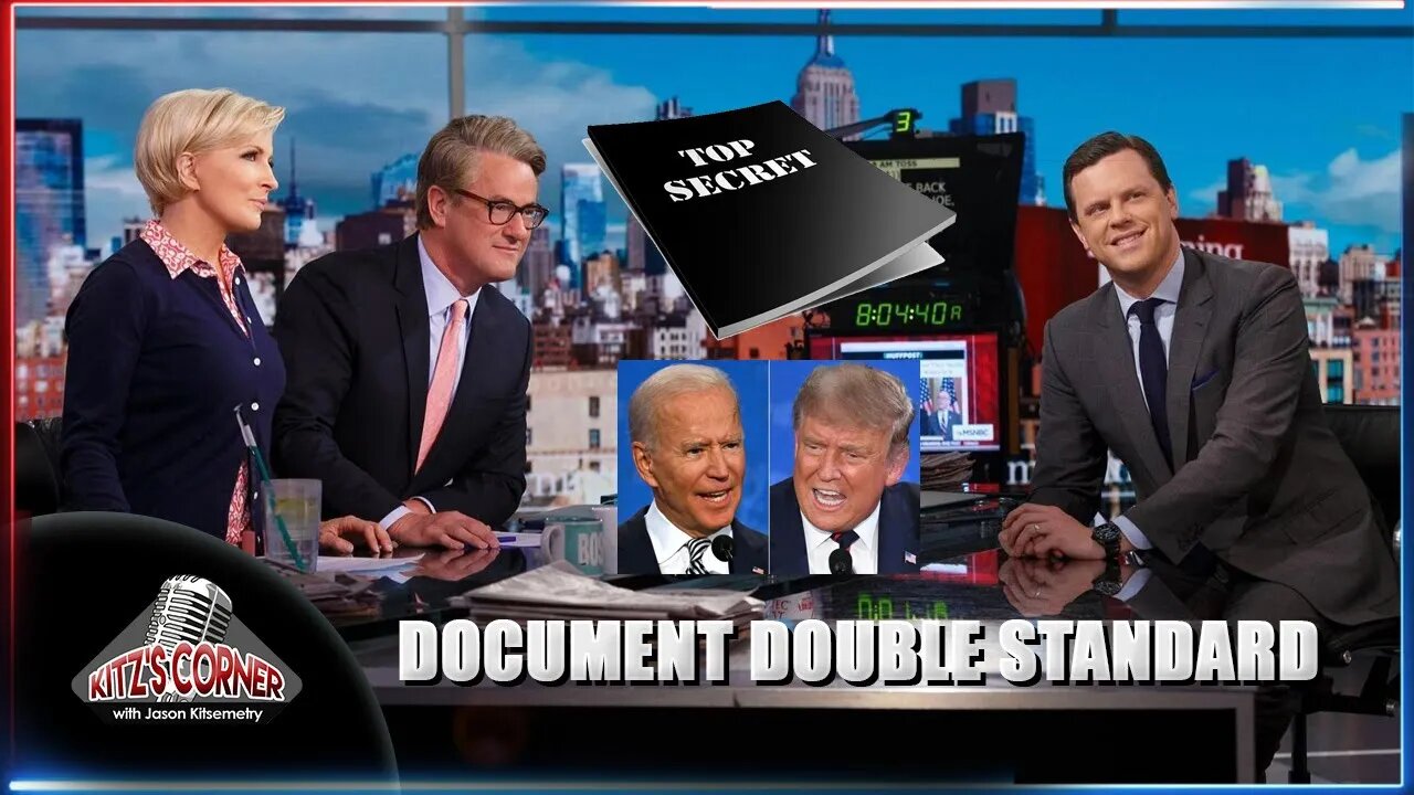 Hilarious Media Double Standard Regarding "Classified Documents" case