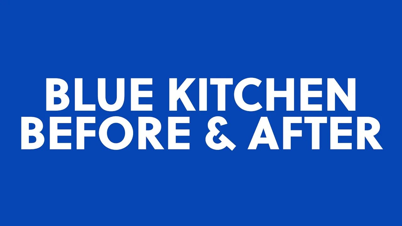 Makakilo Blue Kitchen Before & After