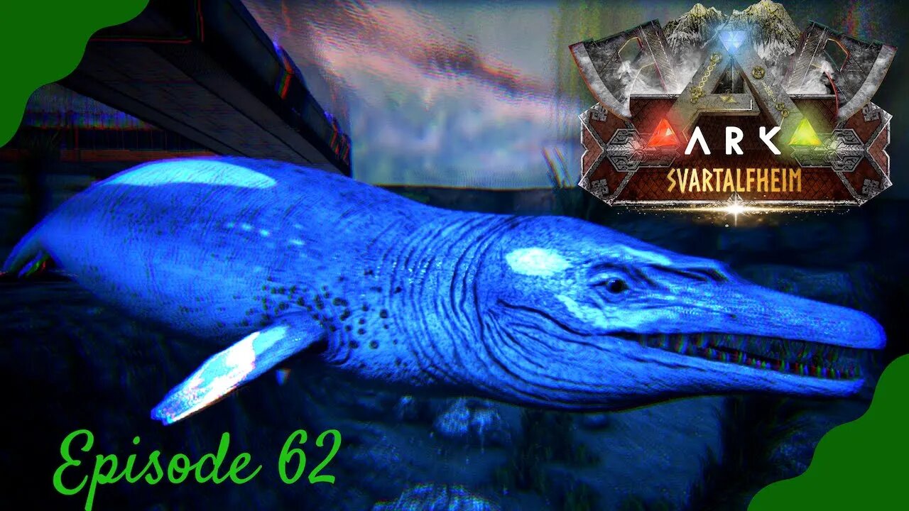 Svartalfheim; Taming a High Level Basilosaurus and Taking Down a Berserk Tuso!- ARK - Episode 62