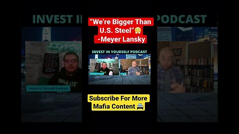 “We’re Bigger Than U.S. Steel”😤 -Meyer Lansky #meyerlanasky #mafia #truecrime #crime #rjroger