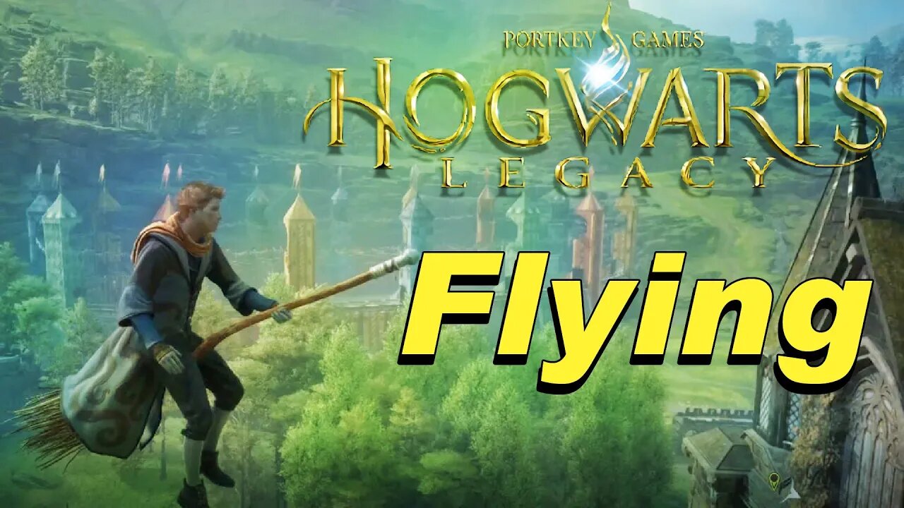 Hogwarts Legacy Broomstick Flying