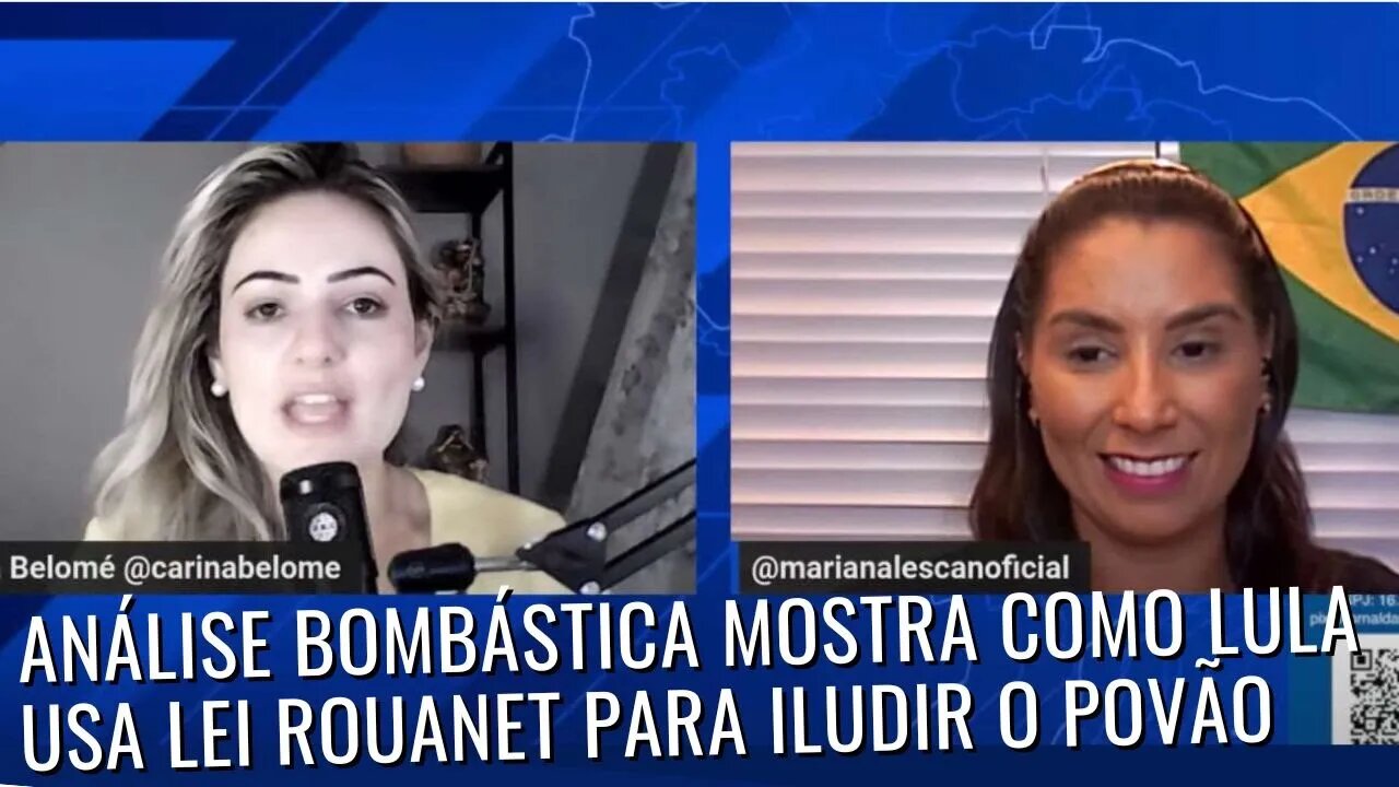 Comentarista do Jornal da Noite mostra como bilhões da Lei Rouanet ajudam a manipular o povão