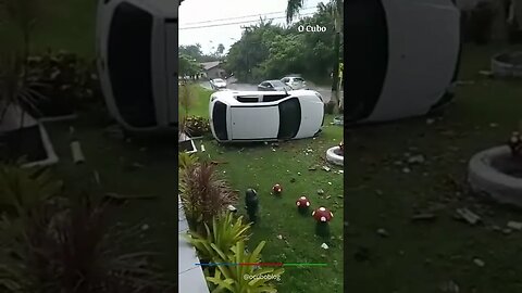 Acidente na Estrada do Sítio Grande ocorrido nesta segunda-feira (30)