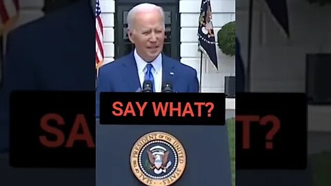 I just realized he's a f#*king idiot. #biden #brainwashing #democrats