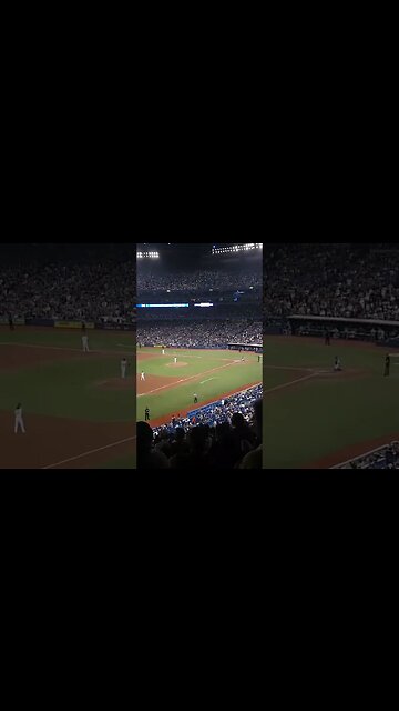 Toronto Blue Jays Stadium at Night #rogerscentre