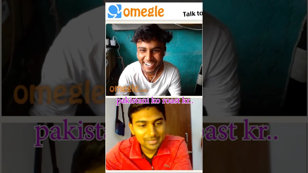 india supremecy on omegle #shorts #omegle #india #pakistan