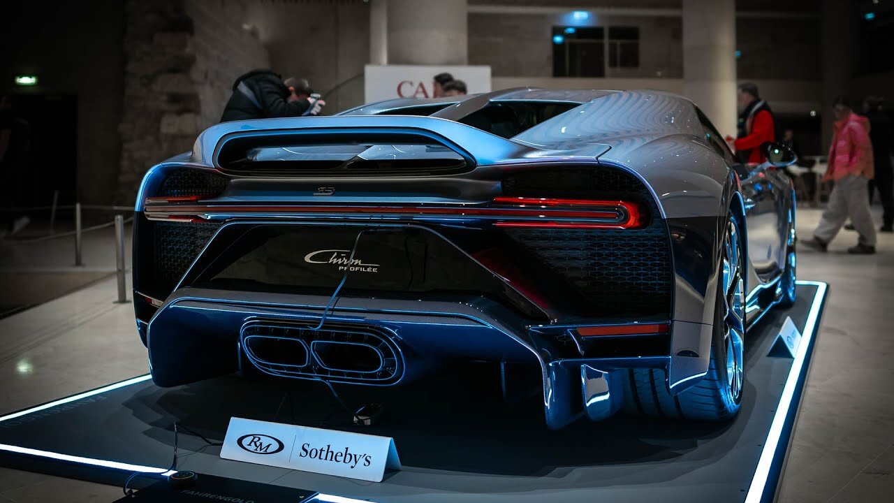 This is the $9 Million BUGATTI CHIRON Profilée