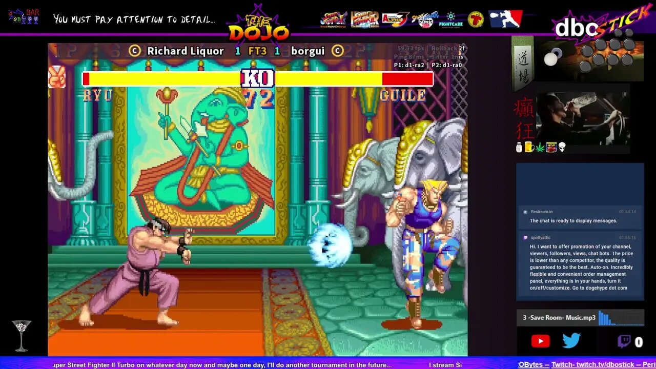 Last Call @ The Dojo- (2-11-23) @Steam @Fightcade #Retrogaming @TrollCoinbot