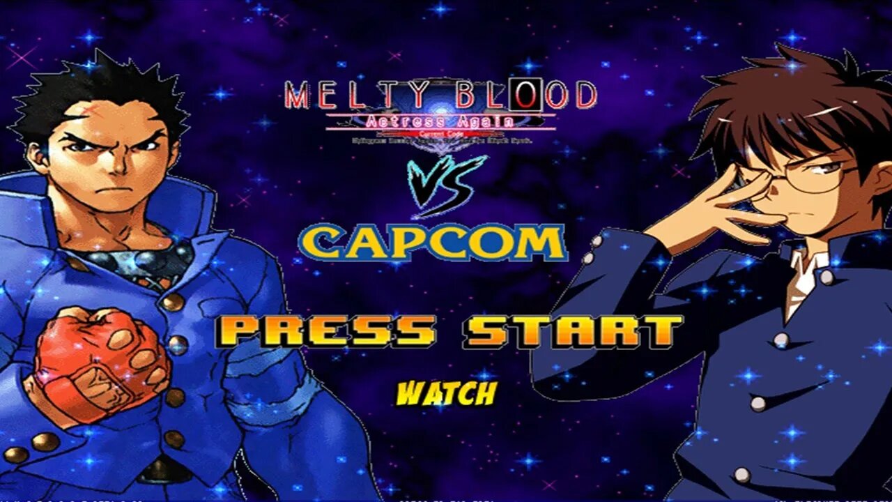 Melty Blood Vs Capcom White Elen Vs Rose