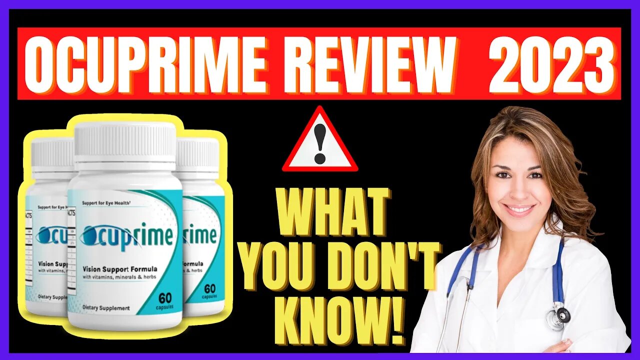 OCUPRIME - ((ALERTS!)) – Ocuprime Review – Ocuprime For Eyes - OcuPrime Vision - Ocuprime Reviews