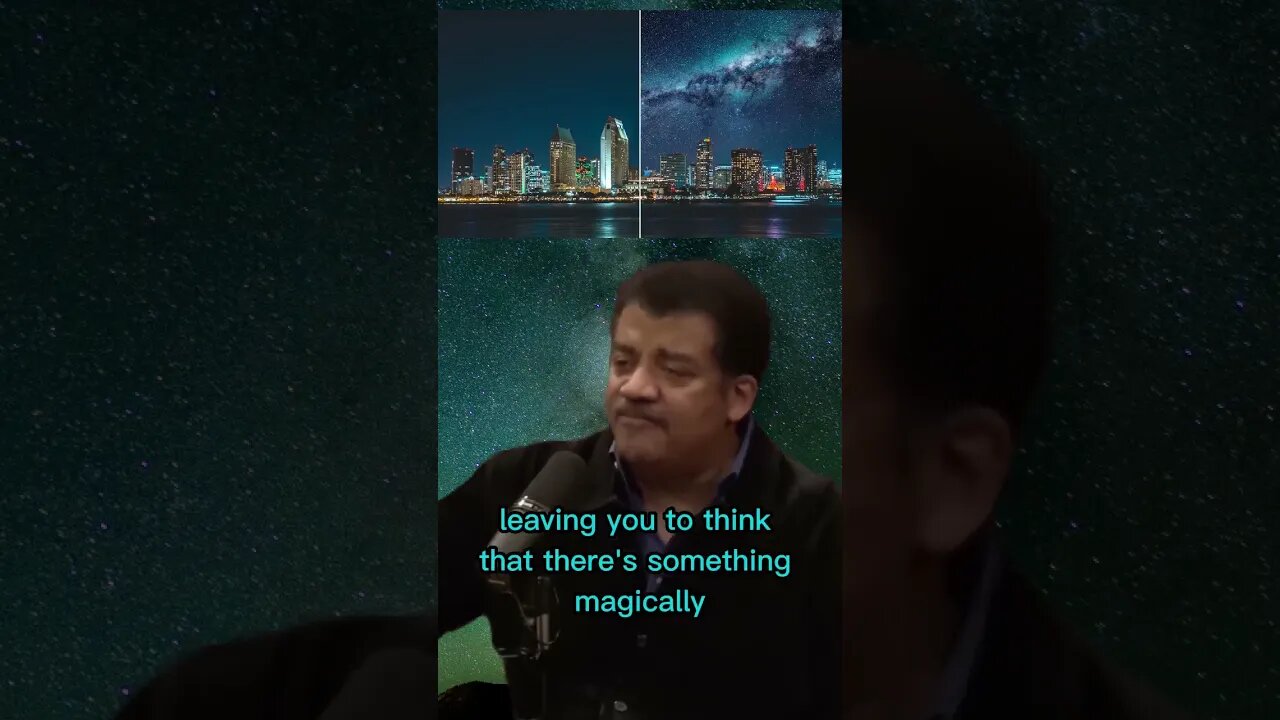 Why the southern hemisphere has a great view of the milky way? Joe Rogan & Neil Degrasse Tyson