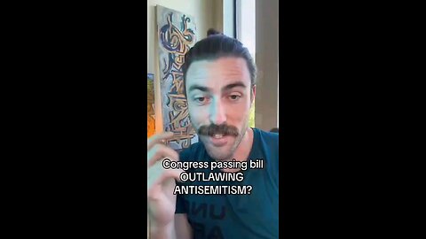 congress passing law to outlaw "antisemitic" speech