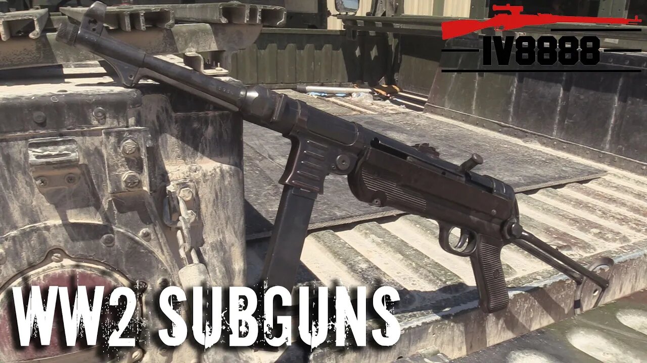 WW2 Subguns at Drive Tanks