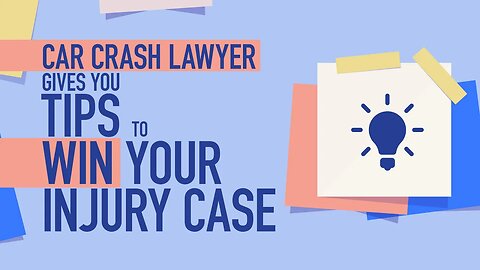 Chicago Car Crash - Car Crash Lawyer Gives You Tips To Win Your Injury Case