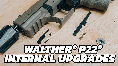Internal Upgrades For Walther P22 From TANDEMKROSS!