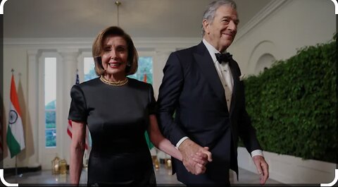 Nancy and Paul Pelosi.