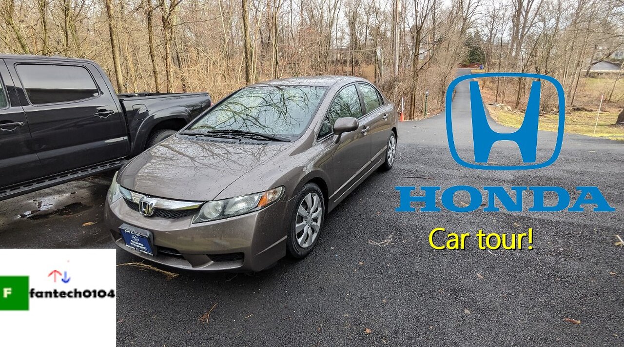 Car tour: 2010 Honda Civic LX Sedan with drive