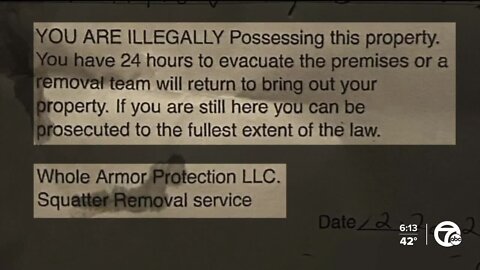 Mom of 5 leaves home after squatter removal service threatens prosecution