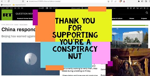 ARE SATELLITES REALLY HELD IN THE SKY BY BIG BALLOONS AND THE CHINA SPY BALLOON IS ONLY A COVER UP
