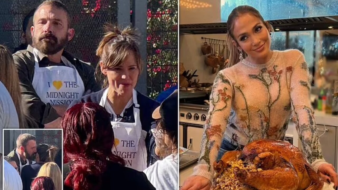 JLo's Thanksgiving Alone as Ben Reunites